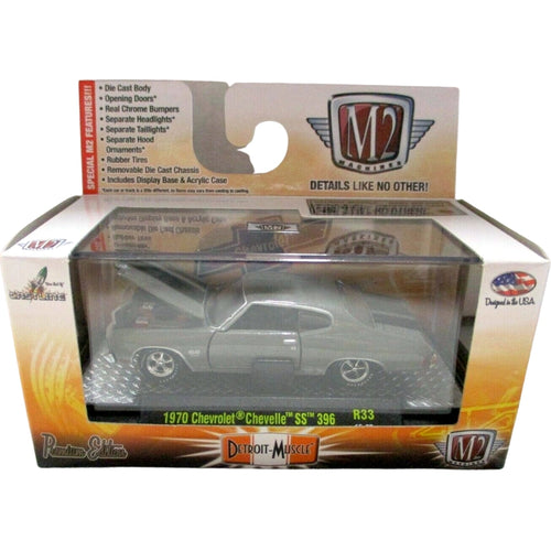 1970 Chevrolet Chevelle SS 396 - Silver Gray (Detroit-Muscle Box)
