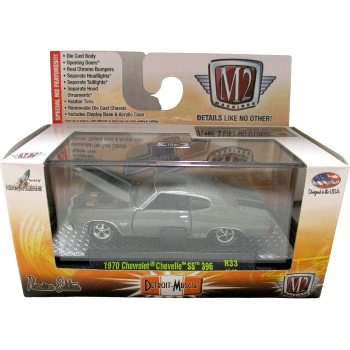 1970 Chevrolet Chevelle SS 396 - Silver Gray (Detroit-Muscle Box)