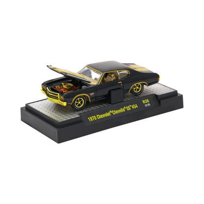 1970 Chevrolet Chevelle SS 454 - Black / Gold 10th Anniversary Chase (Detroit-Muscle Release 38)