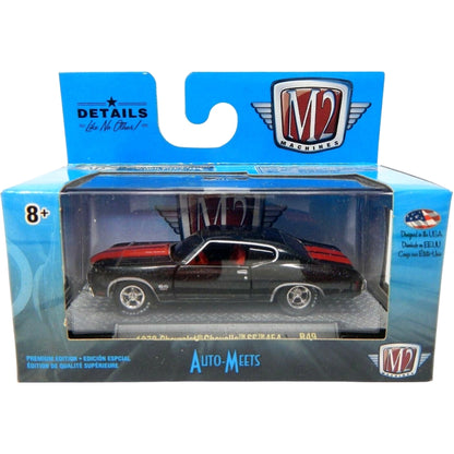 1970 Chevrolet Chevelle SS 454 - Black / Silver Wheels (Auto-Meets Release 49)