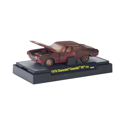 1970 Chevrolet Chevelle SS 454 - Dark Burgundy / Copper Wheels (Clamshell Blister Version)
