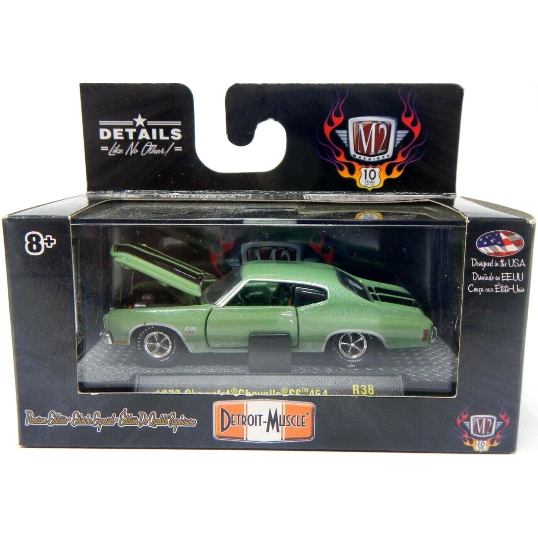 1970 Chevrolet Chevelle SS 454 - Light Green (Detroit-Muscle Release 38 / M2 10th Anniversary)