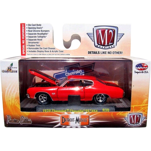 1970 Chevrolet Chevelle SS 454 - Red (Detroit-Muscle Release 30)
