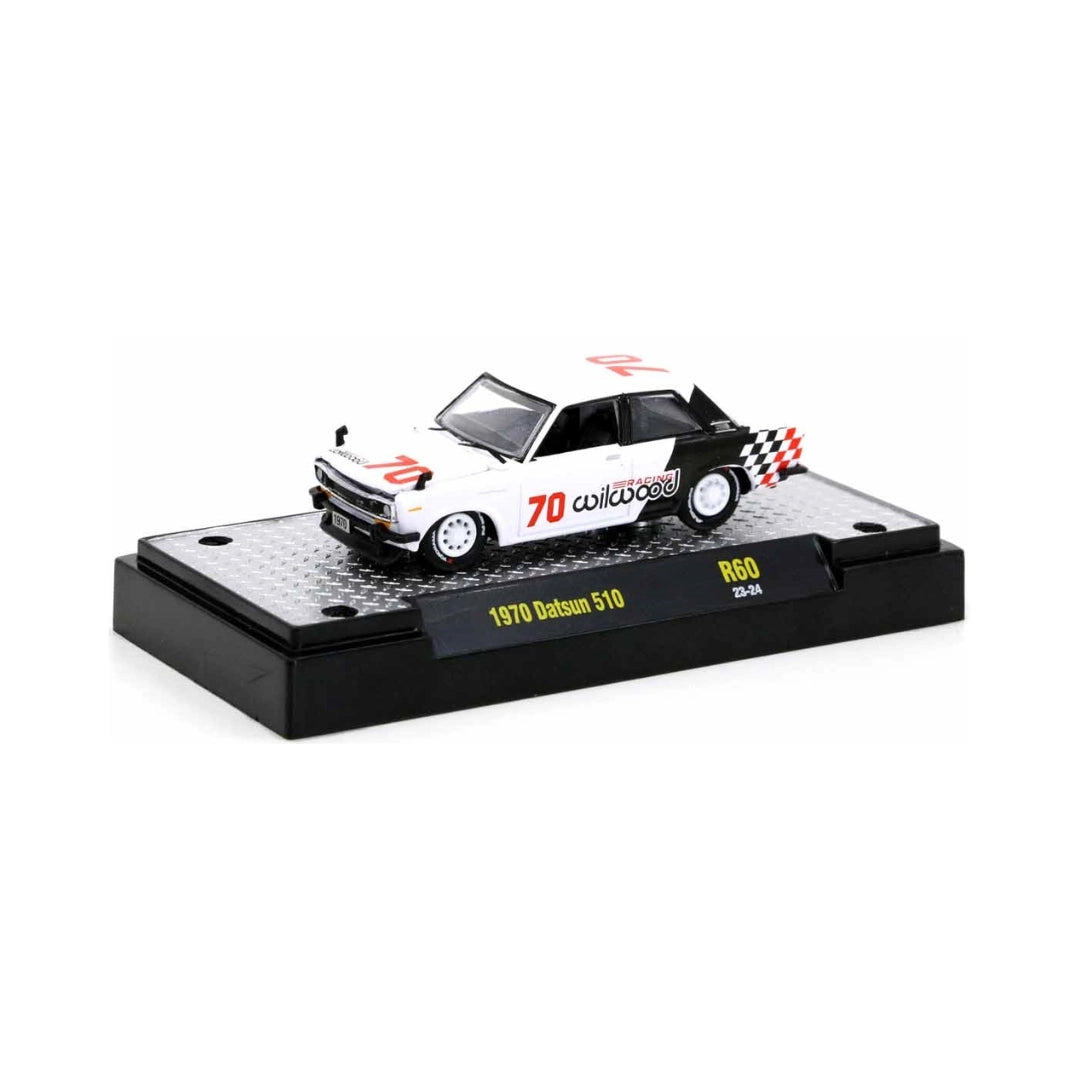 1970 Datsun 510 – Wilwood Livery (Model Kit and Auto Lift)