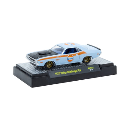 1970 Dodge Challenger T/A Gulf Light Blue Orange