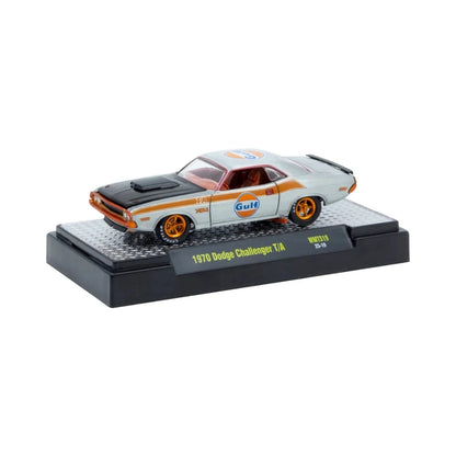 1970 Dodge Challenger T/A Gulf White Orange Super Chase