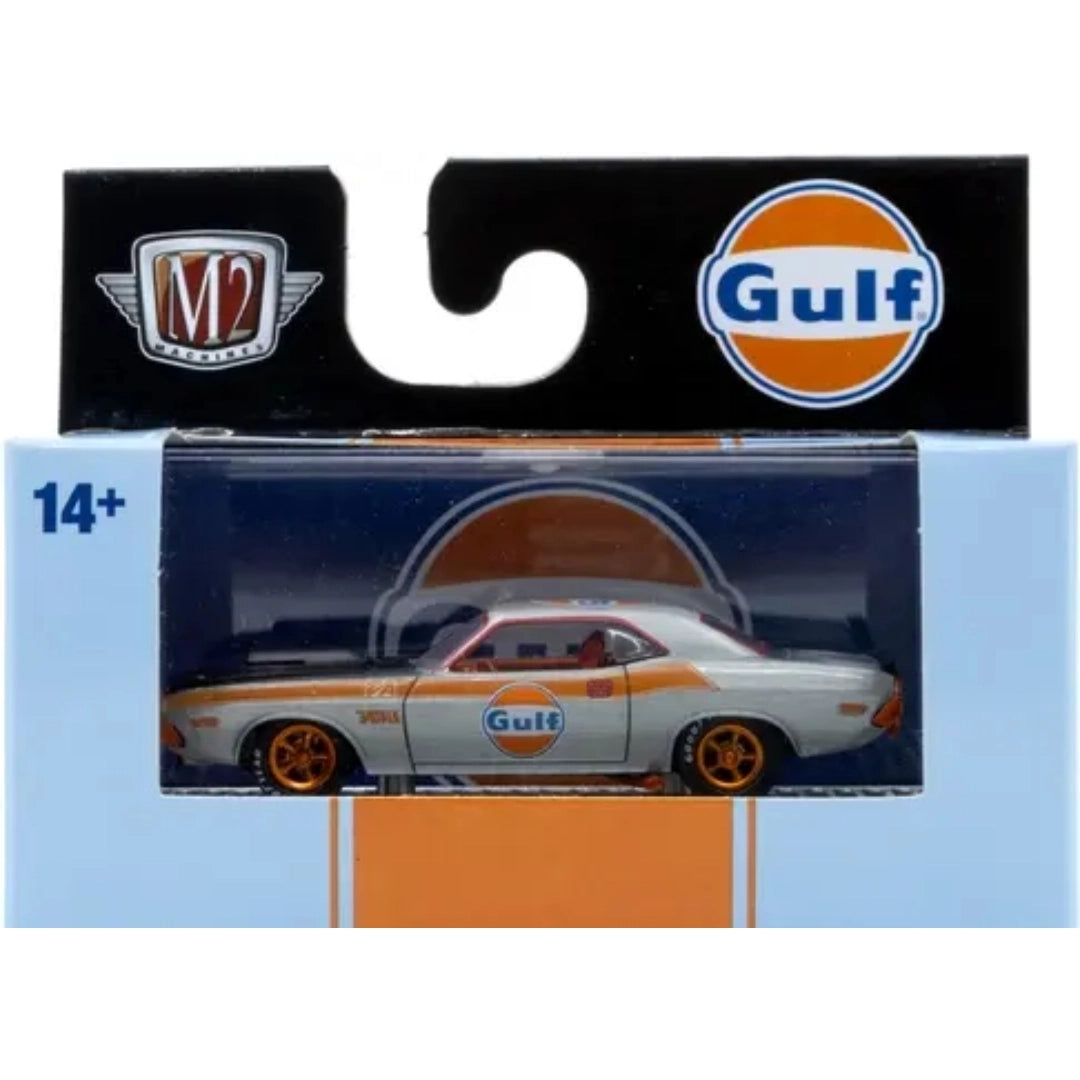 1970 Dodge Challenger T/A Gulf White Orange Super Chase