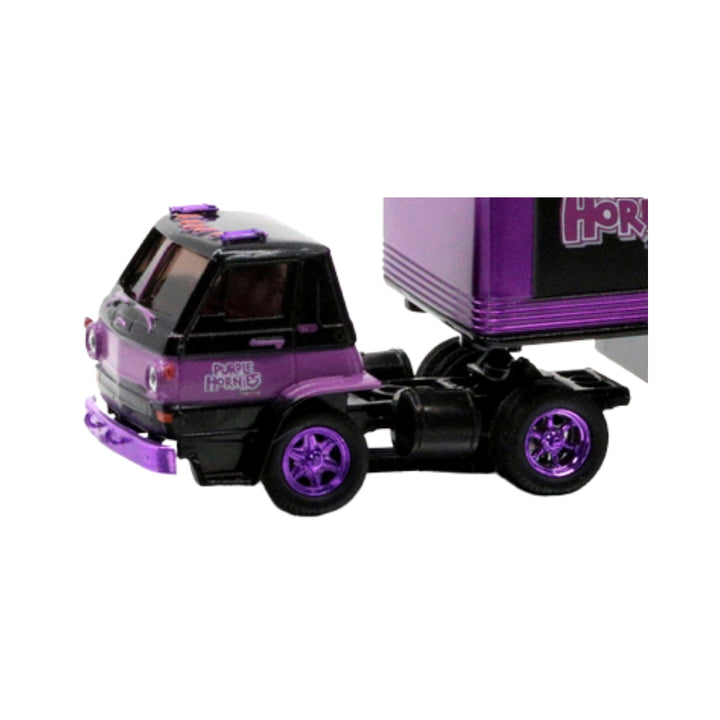 1970 Dodge L600 COE - Black/Purple Purple Hornies Chase (Purple Wheels)