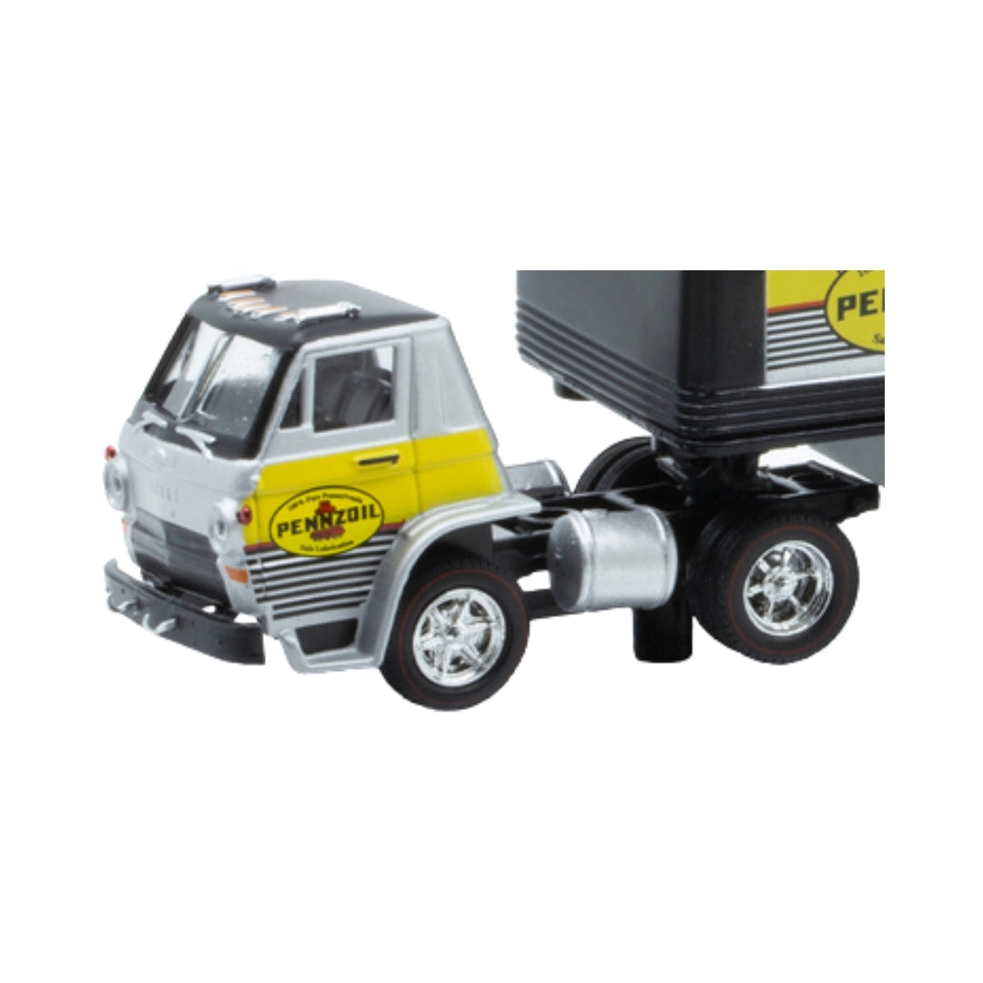 1970 Dodge L600 COE - Silver/Yellow (Pennzoil Livery)