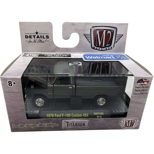 1970 Ford F-100 Custom 4x4 - Black (Box)