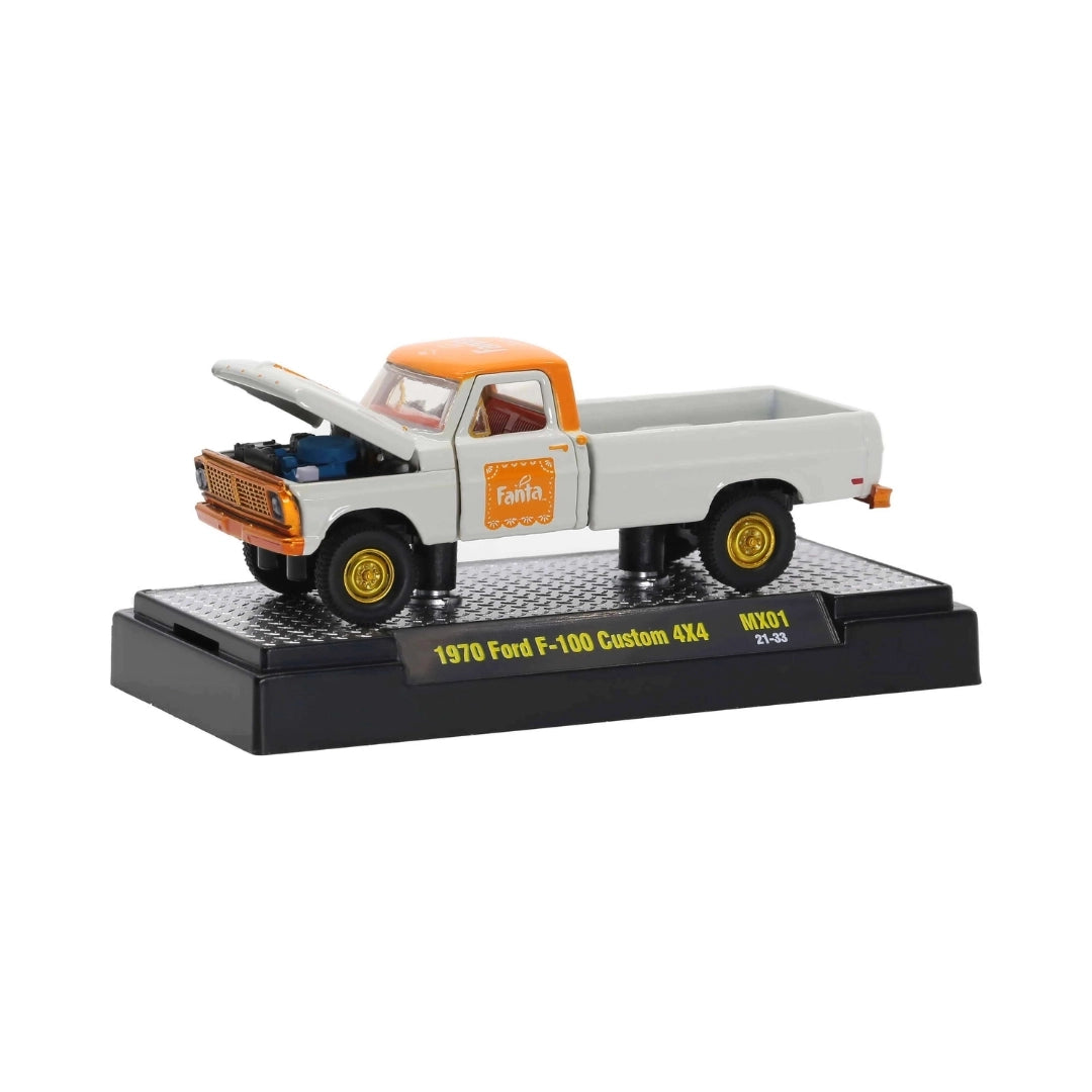 1970 Ford F-100 Custom 4x4 - White & Orange Fanta Chase