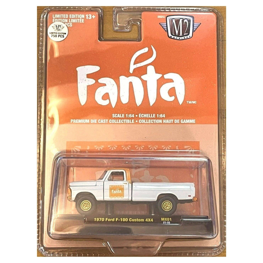 1970 Ford F-100 Custom 4x4 - White & Orange Fanta Chase
