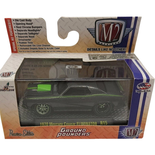 1970 Mercury Cougar Eliminator - Black/Green