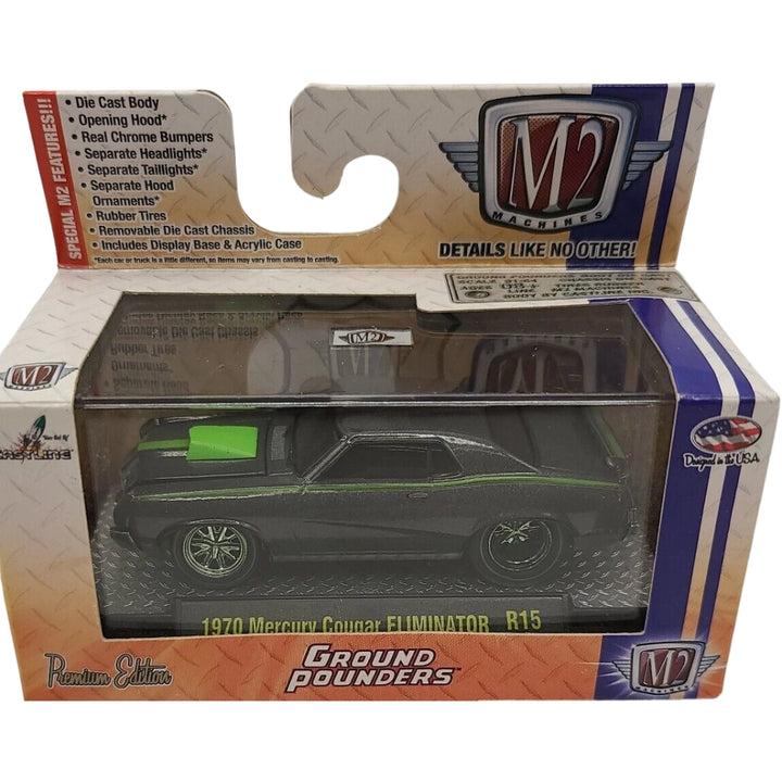 1970 Mercury Cougar Eliminator - Black/Green