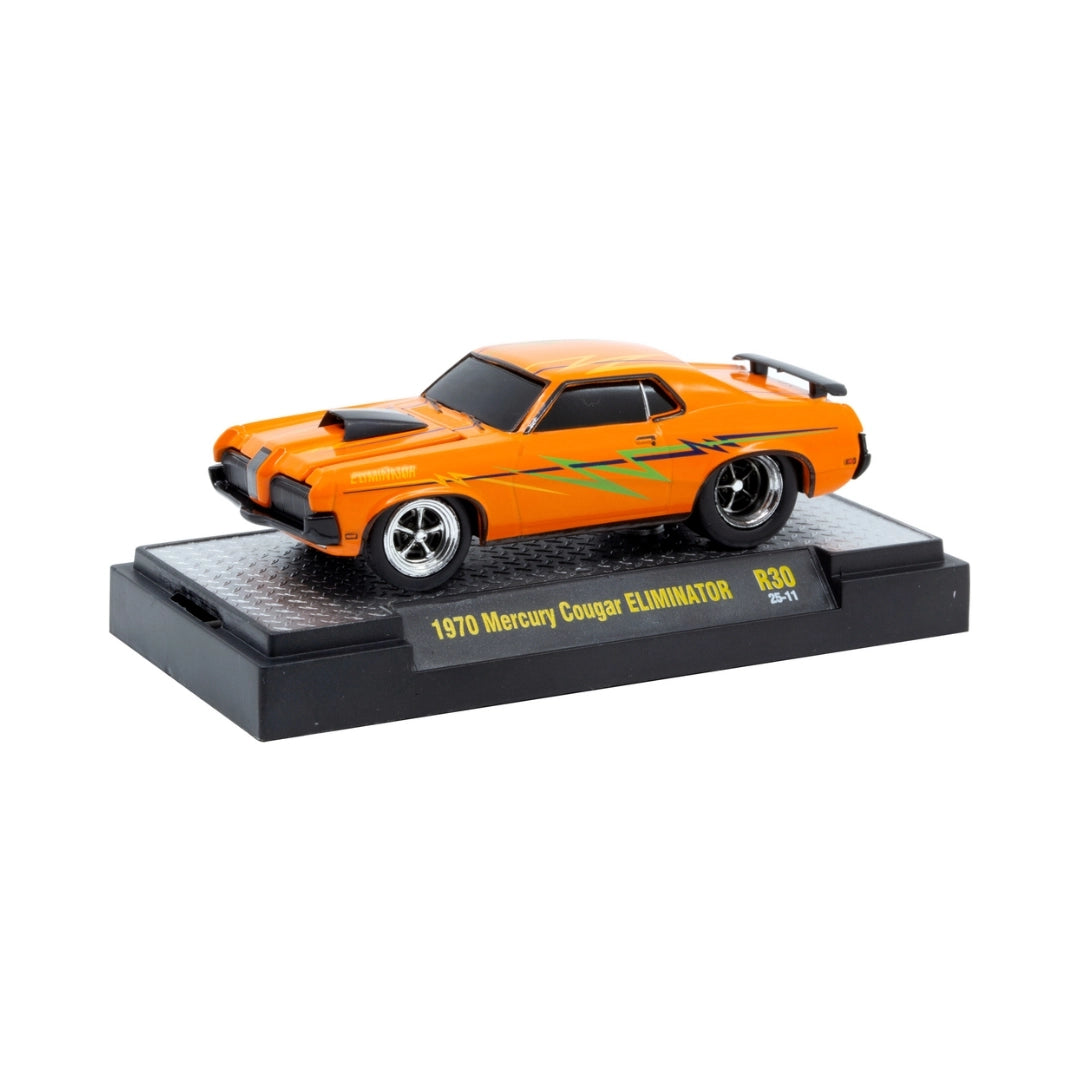 1970 Mercury Cougar Eliminator - Orange with Green Stripes
