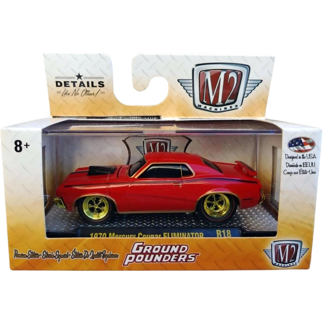 1970 Mercury Cougar Eliminator - Red Chase