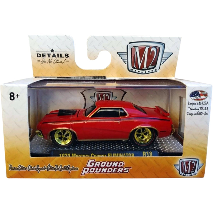 1970 Mercury Cougar Eliminator - Red Chase