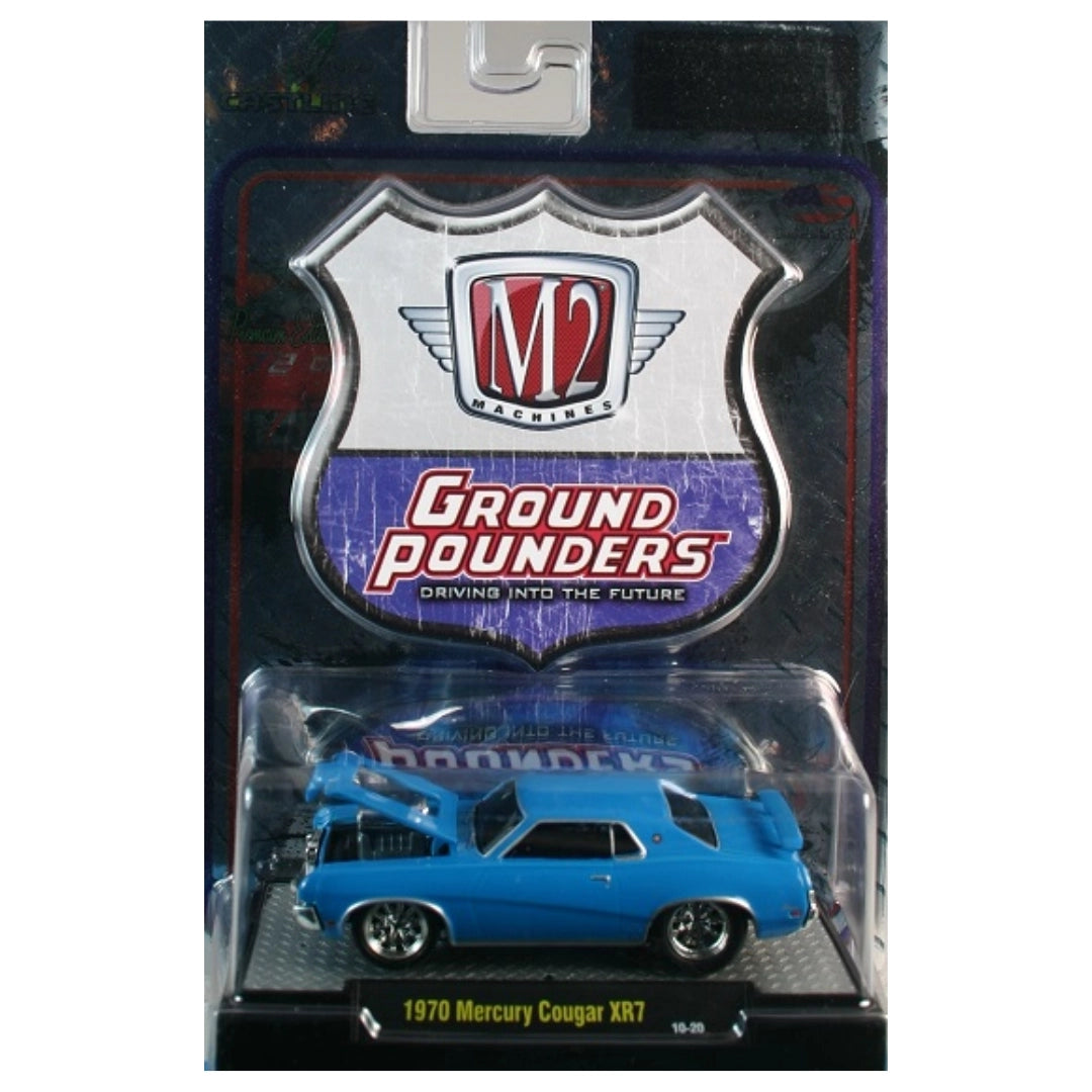 1970 Mercury Cougar XR7 - Blue (Clamshell Blister)