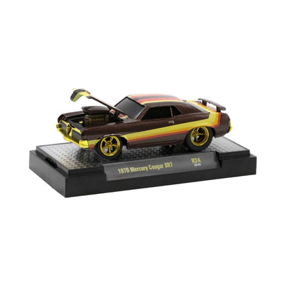 1970 Mercury Cougar XR7 - Brown/Gold Chase (Gold Rims)