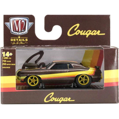 1970 Mercury Cougar XR7 - Brown/Gold Chase (Gold Rims)