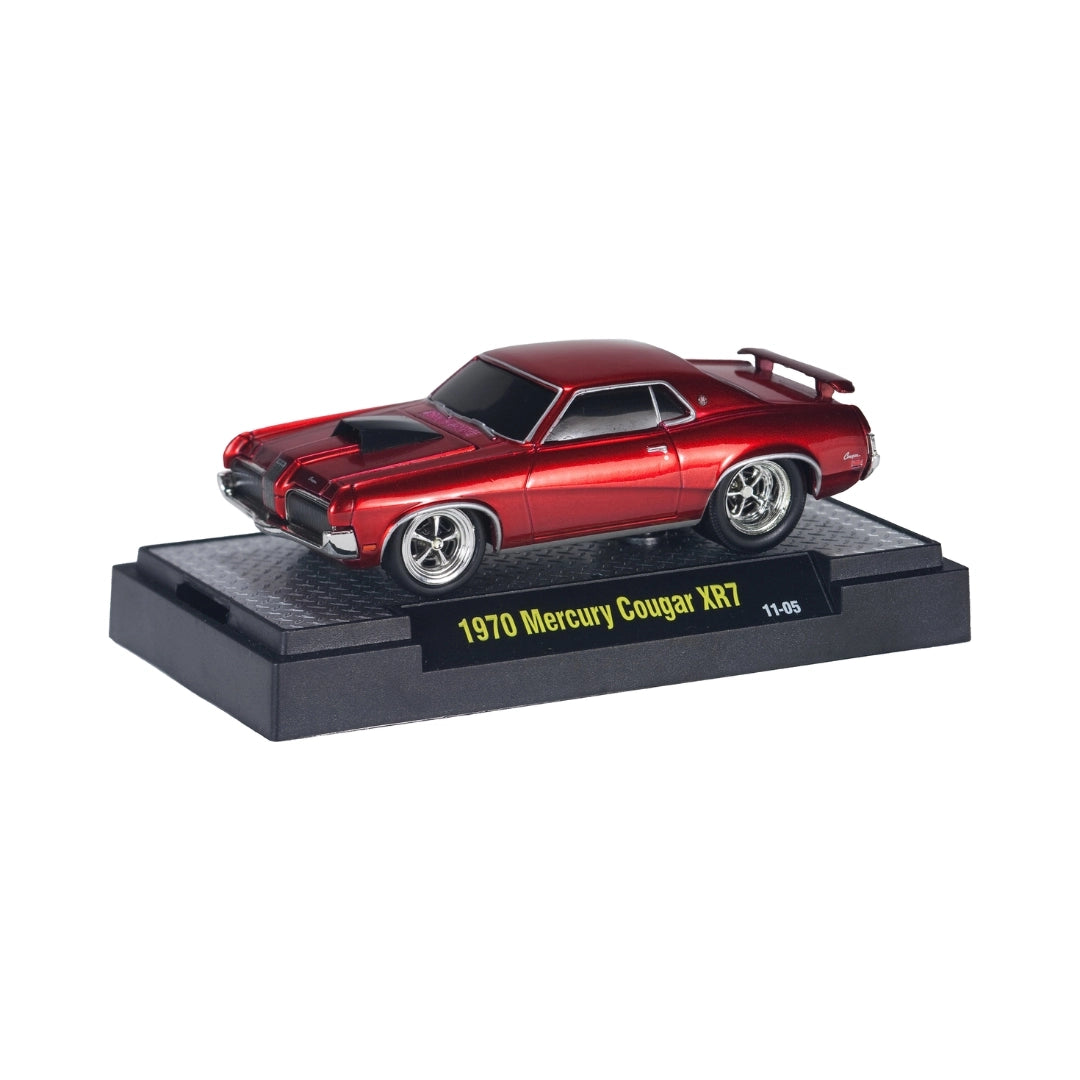 1970 Mercury Cougar XR7 - Metallic Red (Clamshell Blister)