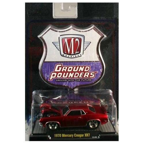 1970 Mercury Cougar XR7 - Metallic Red (Clamshell Blister)