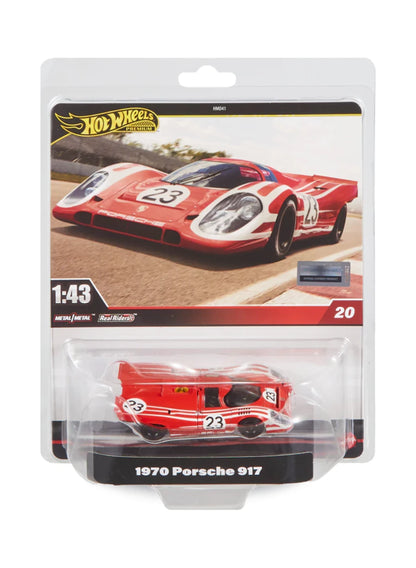 Hot Wheels Premium Singles 1:43 2025 1970 Porsche 917 1:43 – Red