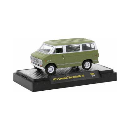 1971 Chevrolet Van Beauville 10 - Olive Green/White