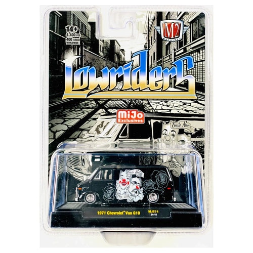 1971 Chevrolet Van G10 - Black Day of the Dead (Silver Chrome Details)