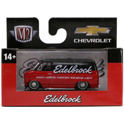 1971 Chevrolet Van G10 - Black/Red Edelbrock