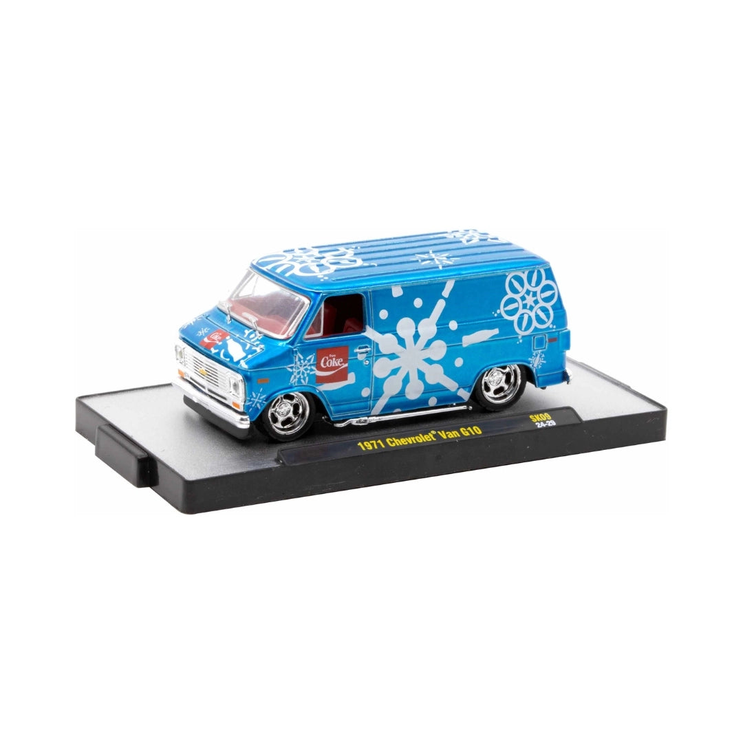 1971 Chevrolet Van G10 - Blue Coca-Cola Snowflake