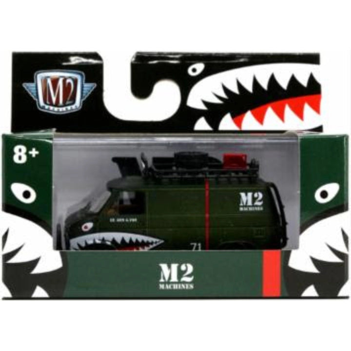 1971 Chevrolet Van G10 - Olive Green Shark Mouth 4x4