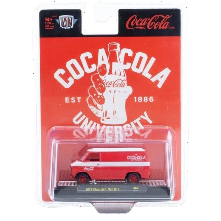 1971 Chevrolet Van G10 - Red/White Coca-Cola (Red Chrome Rims & Details, Red Interior)