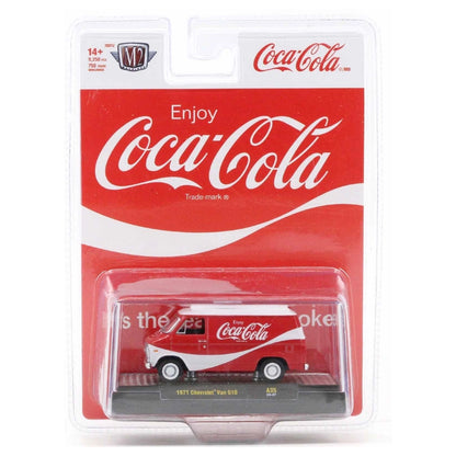 1971 Chevrolet Van G10 - Red/White Coca-Cola (White Chrome Rims & Details)