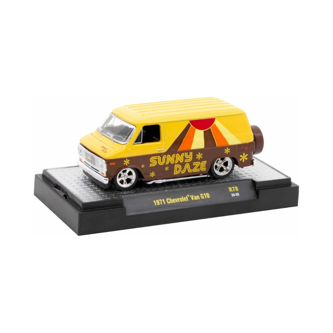 1971 Chevrolet Van G10 - Yellow/Brown Sunny & Daze