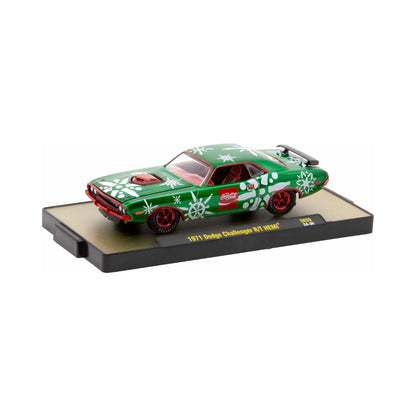 1971 Dodge Challenger R/T HEMI Green Snowflake Red Chrome Rims Chase