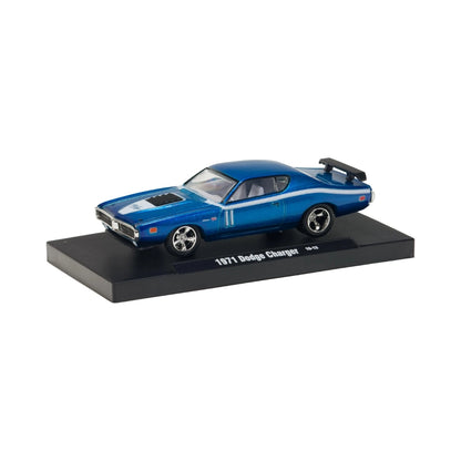 1971 Dodge Charger - Blue (Blister Card)
