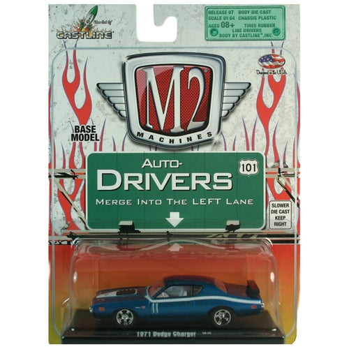 1971 Dodge Charger - Blue (Blister Card)