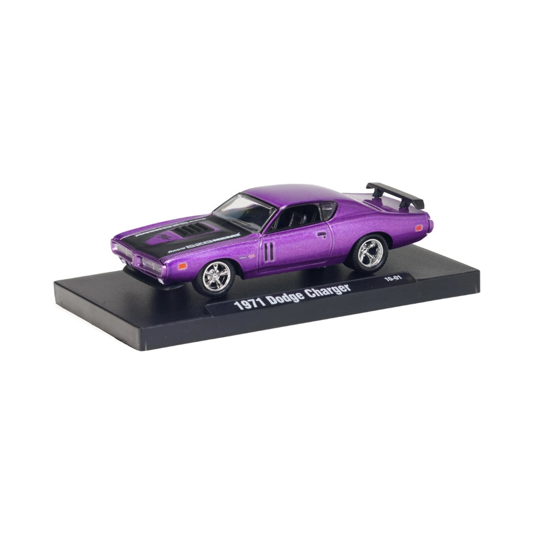 1971 Dodge Charger - Metallic Purple (Auto-Drivers) - Box