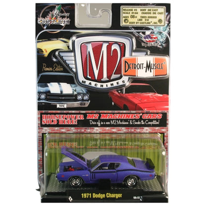 1971 Dodge Charger - Metallic Purple (Detroit-Muscle Release 08)