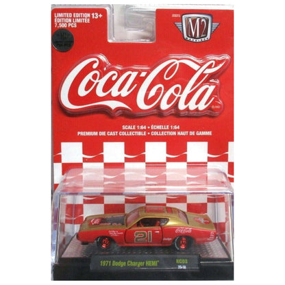 1971 Dodge Charger HEMI - Red/Gold (Coca-Cola Series Release RC03 / Chase / Limited Edition)