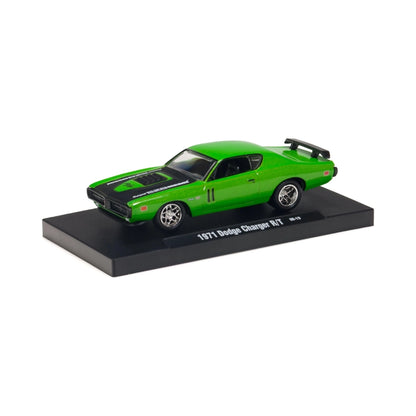 1971 Dodge Charger R/T - Bright Green/Black Hood (Auto-Drivers) - Box