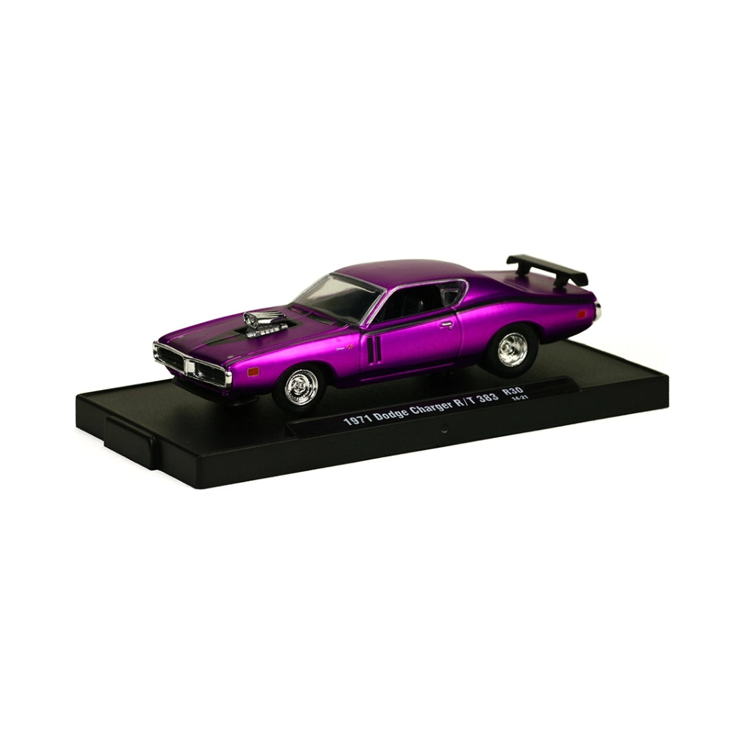 1971 Dodge Charger R/T 383 - Purple/Black (Auto-Drivers Release 30 / Limited Edition)