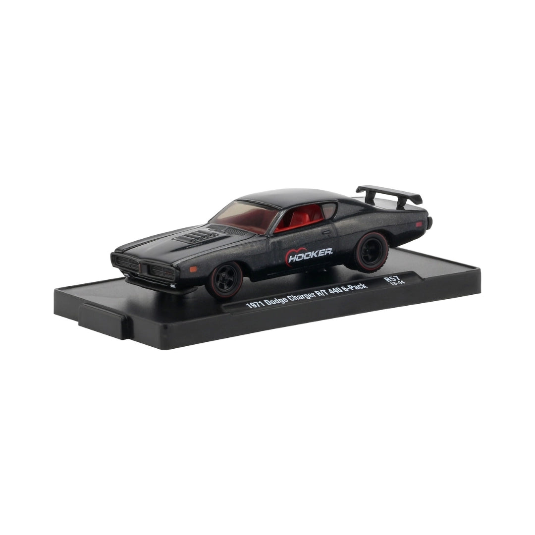 1971 Dodge Charger R/T 440 6-PACK - Black/Red (Auto-Drivers Release 57)