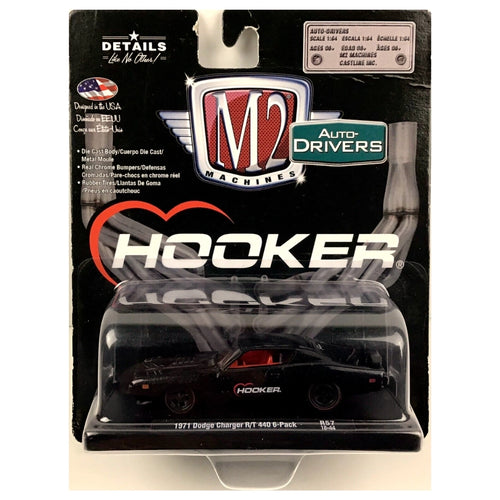 1971 Dodge Charger R/T 440 6-PACK - Black/Red (Auto-Drivers Release 57)