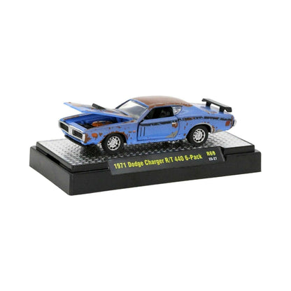 1971 Dodge Charger R/T 440 6-Pack - Blue/Black (Release 69)