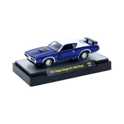 1971 Dodge Charger R/T 440 6-Pack - Blue/White (Release 95)