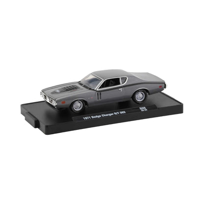 1971 Dodge Charger R/T 383 - Gray (Auto-Drivers Release S06 / Walmart Exclusive / Exclusive / Limited Edition)