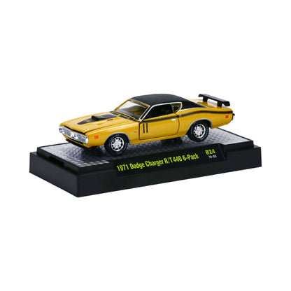 1971 Dodge Charger R/T 440 6-Pack - Yellow/Black (Detroit-Muscle Release 24 / Limited Edition / Premium Range)