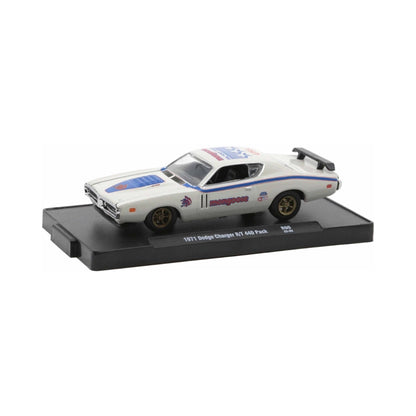 1971 Dodge Charger R/T 440 Pack - White/Blue (Auto-Drivers Release 90 / Limited Edition)